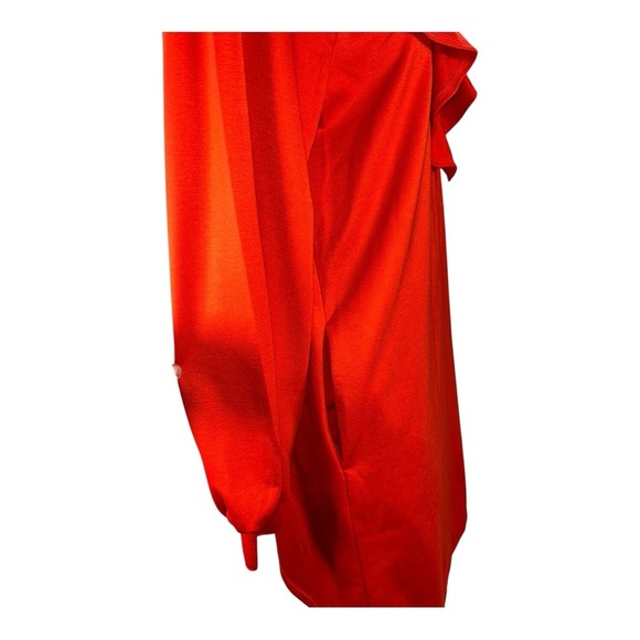 Who What Wear Fiery Red Long Sleeve Sheath Ruffle Dress
Size: Small - Picture 5 of 15